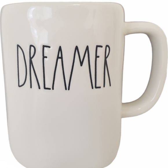 Rae Dunn Artisan Mug Pair- DREAMER & FREE SPIRIT - Picture 5 of 7